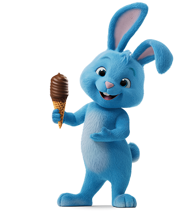 Blu with a mini swirl