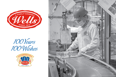 Woman working on the production line