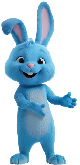 Blu presenting the hero video