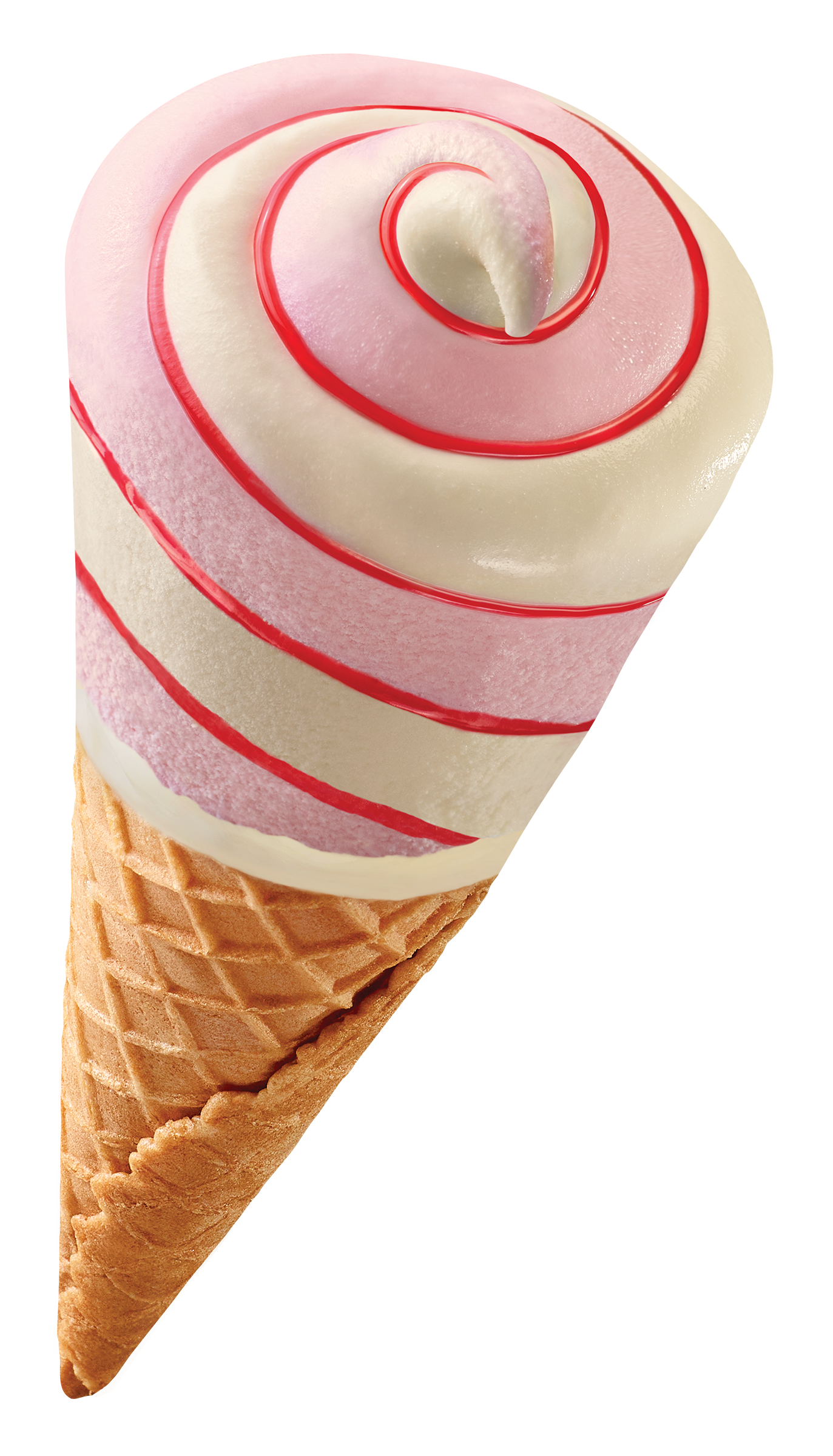 Soft Cone Strawberry Cheesecake
