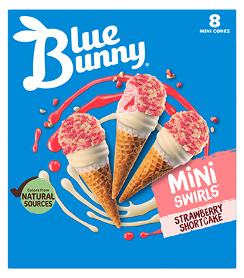 Mini Swirls® Strawberry Shortcake Front View Package