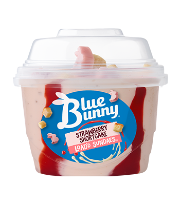 Load'd Sundaes®  Strawberry Shortcake Front View Package