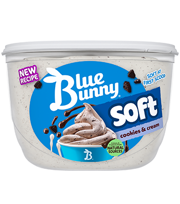 Soft  Cookies & Cream Front View Package