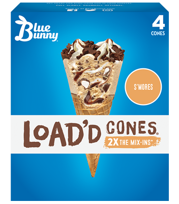 Load'd Cones®  S'mores Front View Package