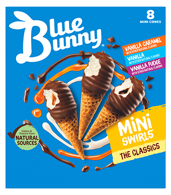 Mini Swirls® The Classics Front View Package