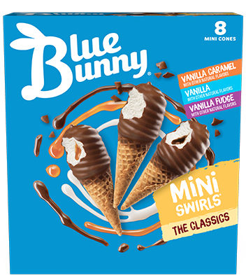 Mini Swirls® The Classics - Blue Bunny