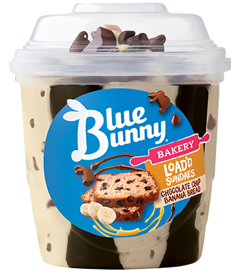 Load'd Sundaes® Bakery Chocolate Chip Banana Bread - Blue Bunny