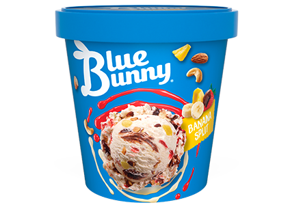 Lot De 4 Coupes à Glace Banana Split En Verre Bleu - Luminar - Vintage