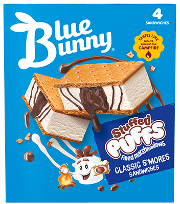 Stuffed Puffs  Classic S'mores Sandwiches Front View Package