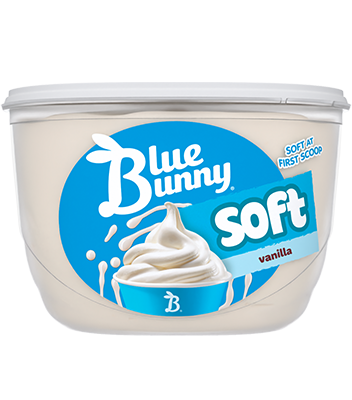 ラブブmilky white sunny yellow frosty blue5 Soft Vanilla - Blue Bunny
