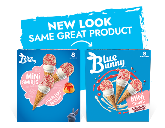 Mini Swirls® Strawberry Shortcake Hero Image