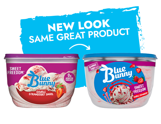 Sweet Freedom® Double Strawberry Swirl Hero Image