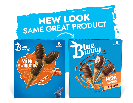 Mini Swirls® Caramel Hero Image