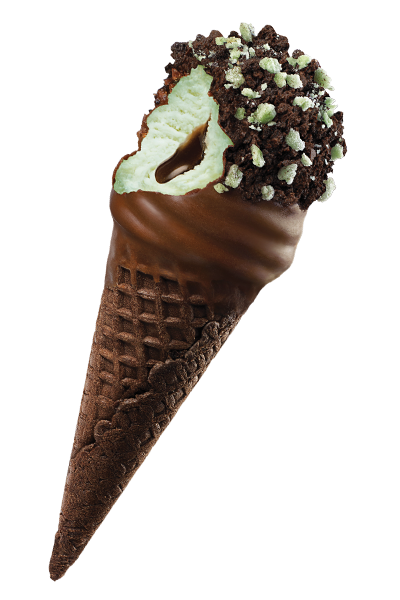 Mini Swirls® Mint Cookie Crunch - Blue Bunny