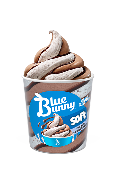 Soft Pints Chocolate Cookies & Cream - Blue Bunny