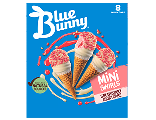 Mini Swirls® Strawberry Shortcake