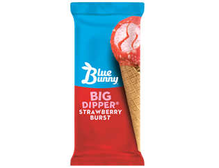 Big Dipper® Strawberry Burst Cone