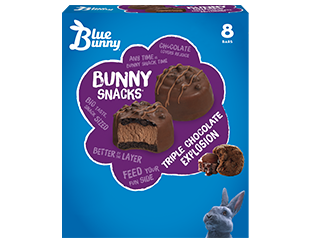 Triple Chocolate Explosion  Bunny Snacks®