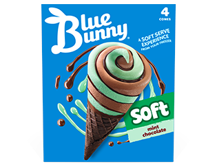Soft Cones  Mint Chocolate
