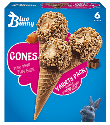 Cones Variety Pack Front View Package