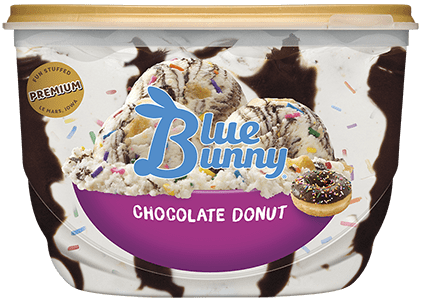 Chocolate Donut Front View Package