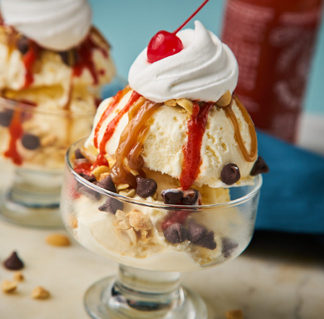 Siracha, Peanut & Chocolate Sundae