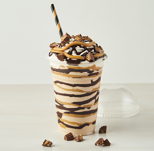 Peanut Butter Swirl Shake
