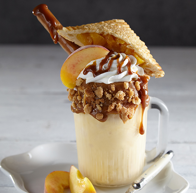 Savannah Peach Pie Shake