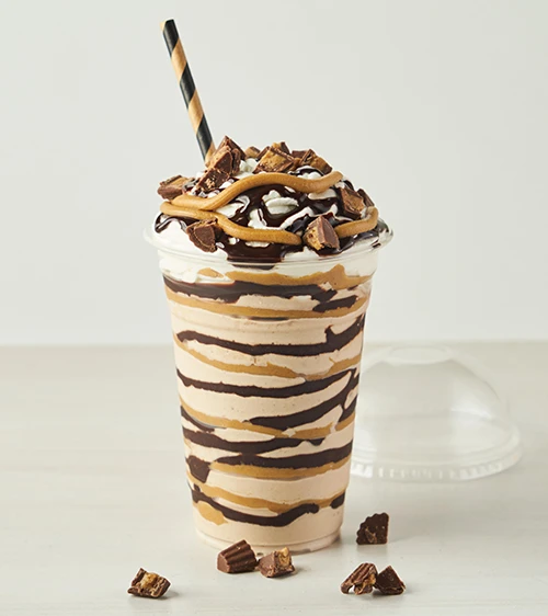 Peanut Butter Swirl Shake