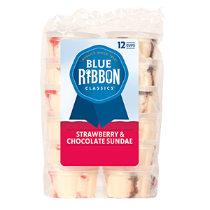 Strawberry & Chocolate Sundae Cups