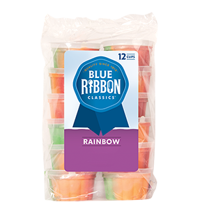 Rainbow Sherbet Cups