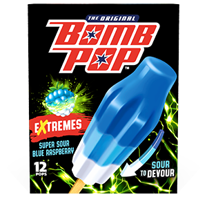 Extremes Super Sour Blue Raspberry