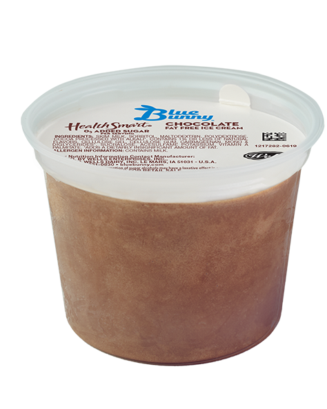 Health Smart® Chocolate  Fat Free No Sugar Added   Ice Cream Cup