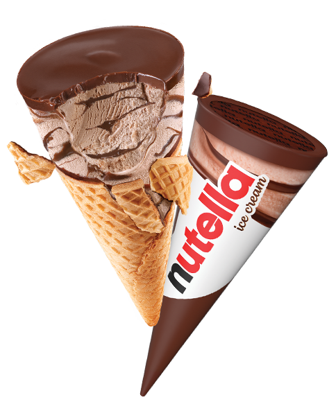 Nutella® Ice Cream Cone