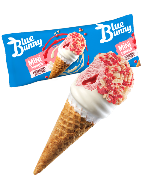 Mini Swirls®  Strawberry Shortcake