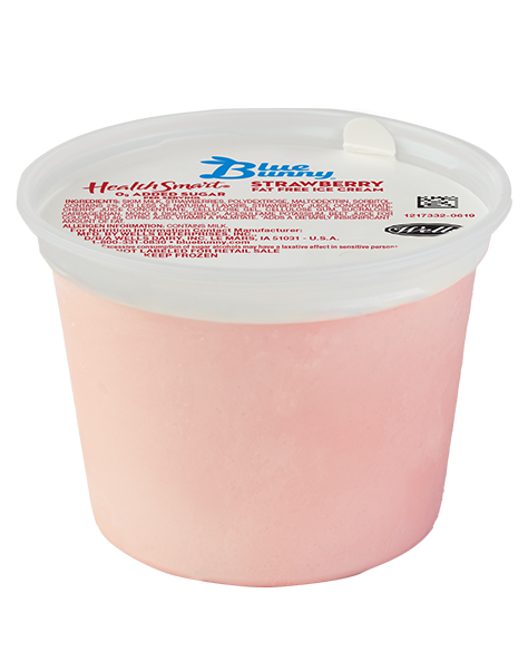 Health Smart® Strawberry  Fat Free No Sugar Added  Ice Cream Cup