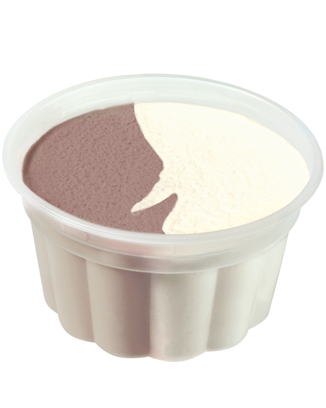 Low Fat Chocolate & Vanilla Ice Cream Cup