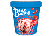 Blue Bunny Double Strawberry