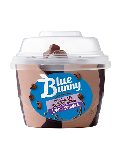 Blue Bunny Load'd Sundaes® Chocolate Brownie Bomb®