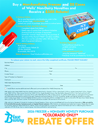 Colorado Only Freezer + ND Novelty Rebate Thumbnail