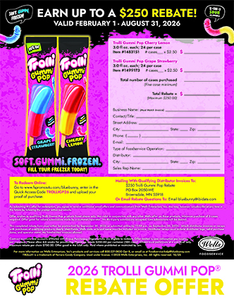 Trolli Gummi Pop Rebate Thumbnail
