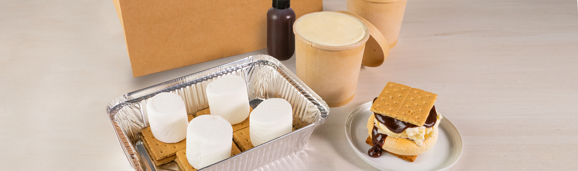 S’mores Ice Cream Sandwich Kit