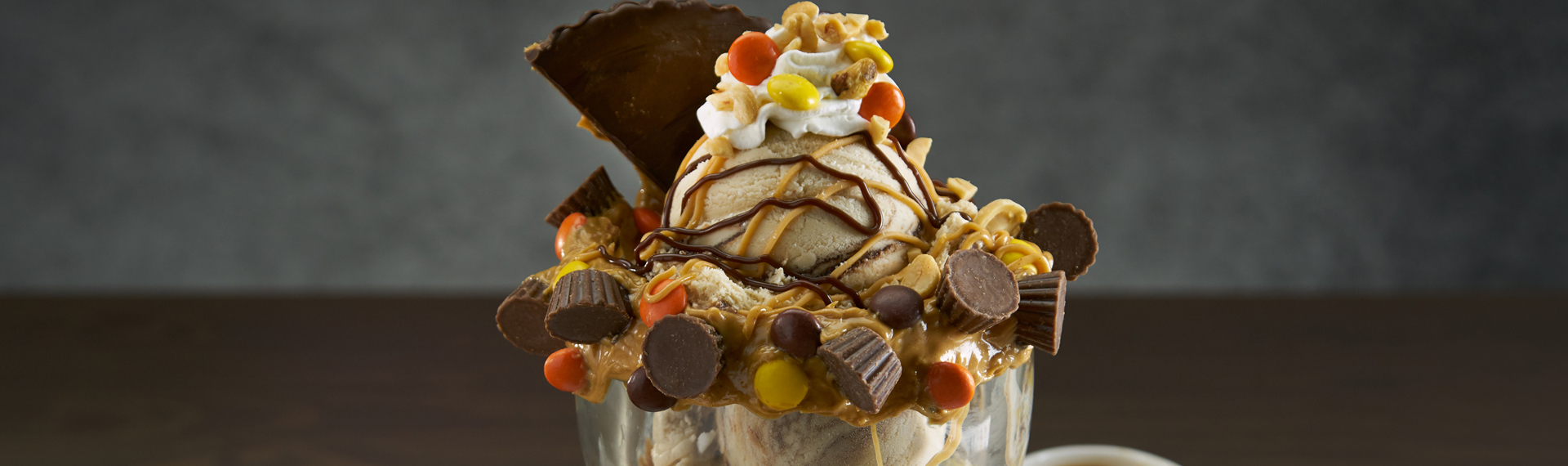 Monster Peanut Butter Cup Sundae