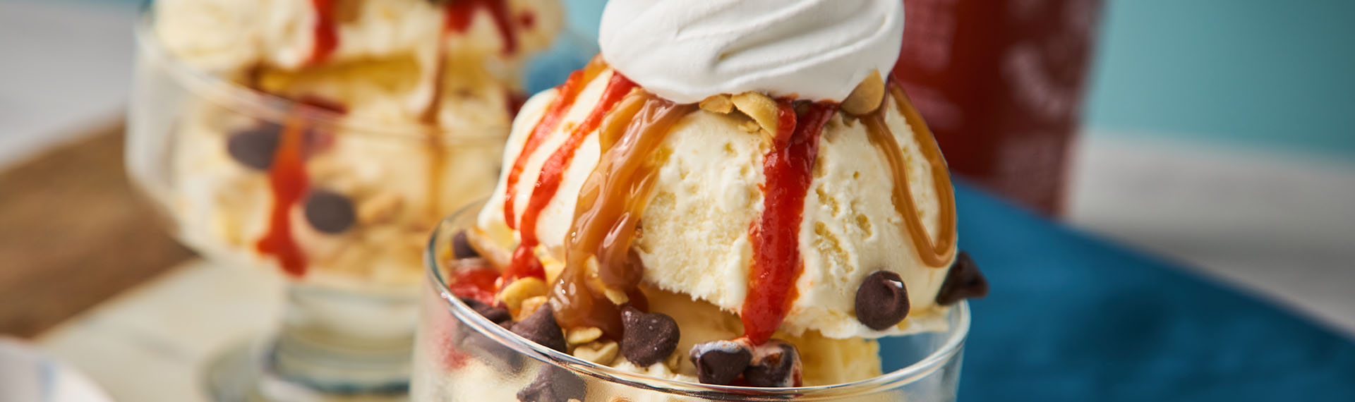 Siracha, Peanut & Chocolate Sundae