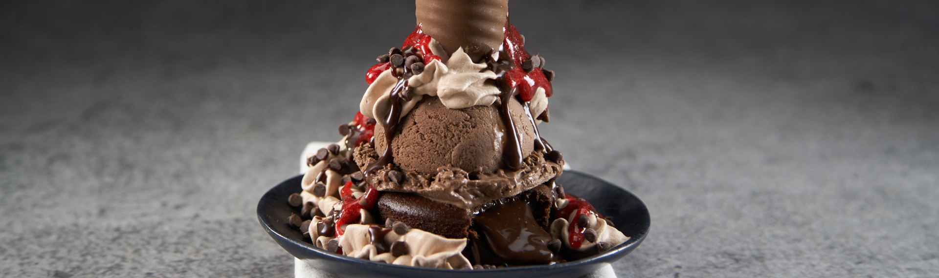 Chocolate Volcano Sundae - Single Serve