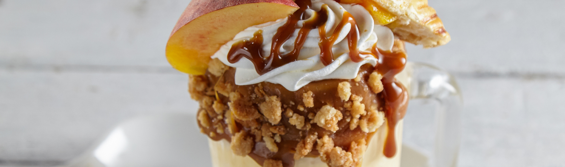 Savannah Peach Pie Shake