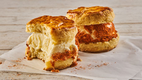 Nashville Hot Ice Cream Sandwich