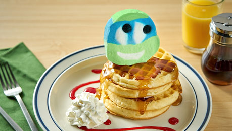 Turtle Sewer Waffles