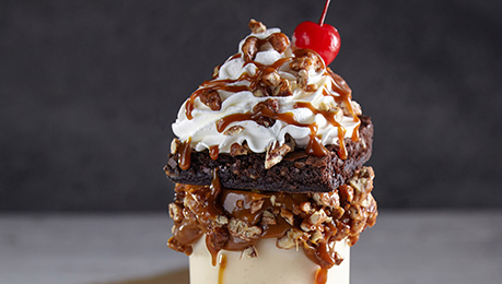 Turtle Brownie Shake