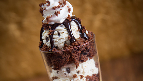 Chocolate Chip Brownie Shooters